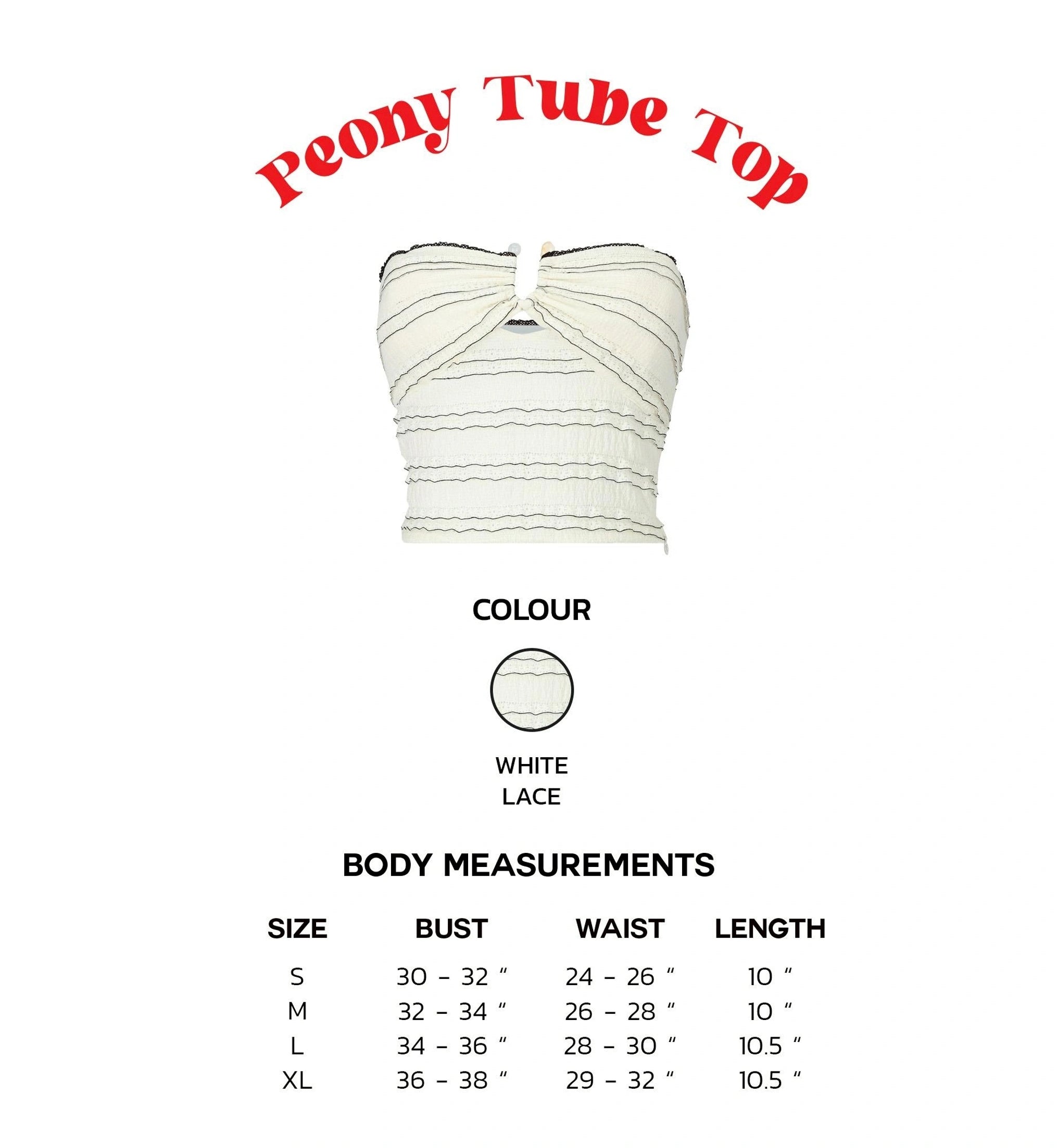 PEONY TUBE TOP (PRE-ORDER 7-14DAYS)